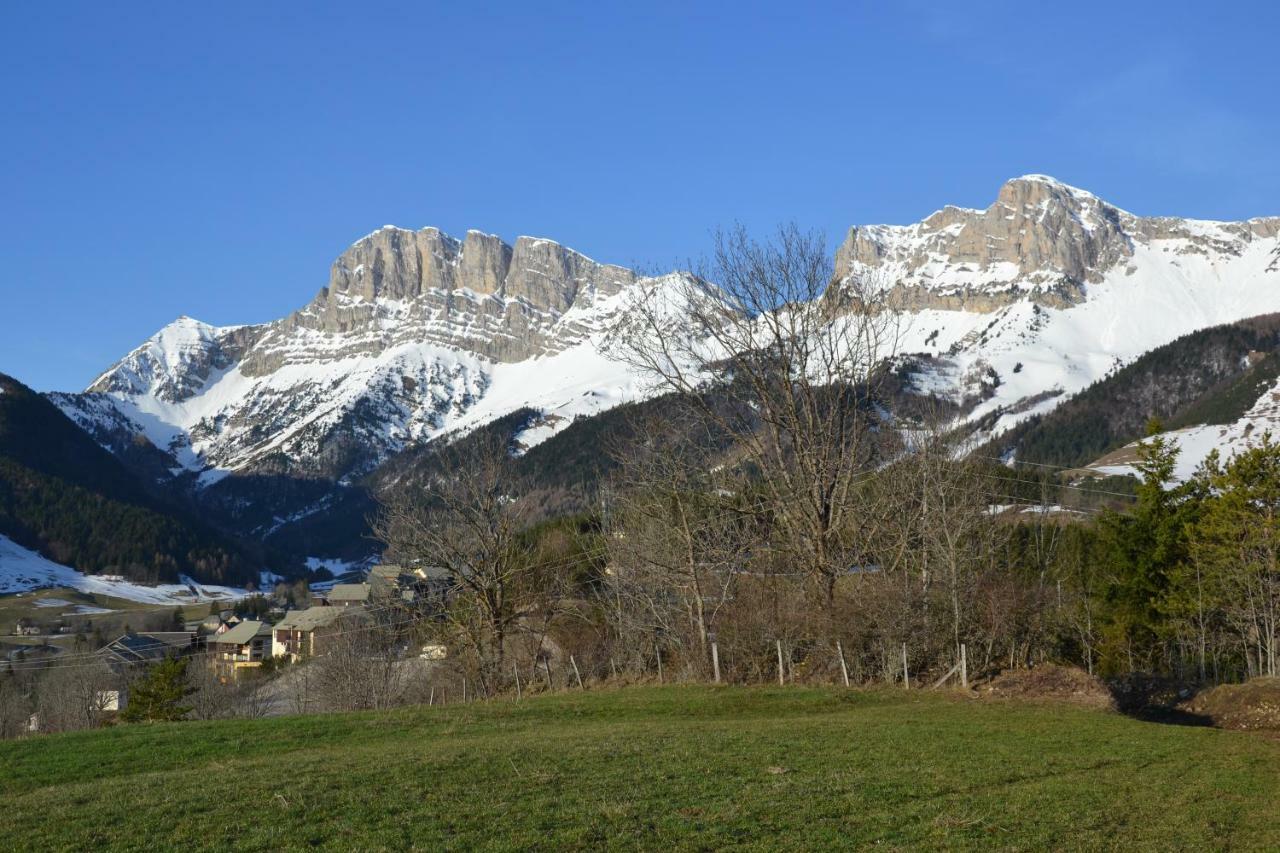 Chalet Roche Rousse Gresse en Vercors Bagian luar foto